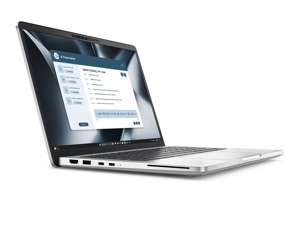 Dell Pro 13 Plus 2-in-1 Silver - Intel Core Ultra 5 235U / 16GB / 512GB SSD / 13.3" FHD+ Touch perspective 4