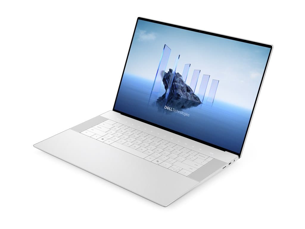 XPS 16 Silver laptop biznesowy - Intel Core Ultra 7 255H / 32GB / 512GB SSD / 16.3" perspective 4