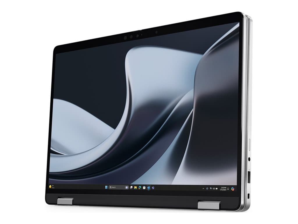 Seria Dell Pro 14 Plus 2‑in‑1 Silver – prestiżowy biznesowy laptop konwertowalny - Ryzen 5 PRO 230 / 32GB / 512GB SSD / 14.0" FHD+ Touch perspective 2