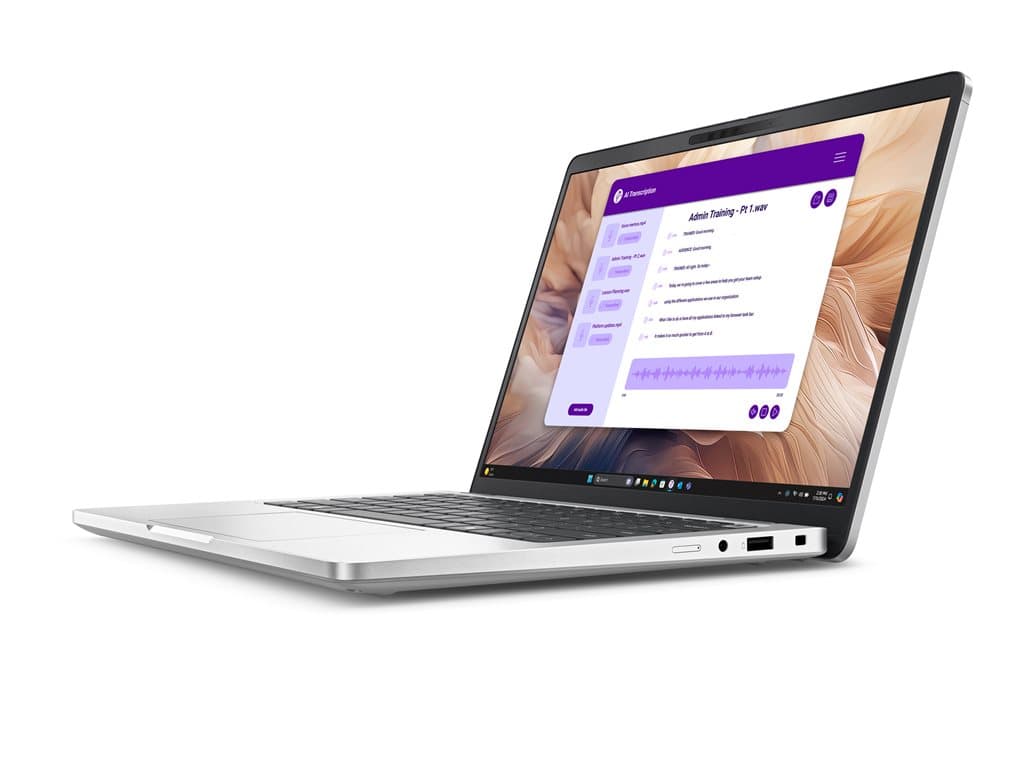 Seria Dell Pro 13 Plus Silver – elitarny 13,3" ultrabook biznesowy - Intel Core Ultra 5 235U / 16GB / 256GB SSD / 13.3" FHD+ Touch perspective 6