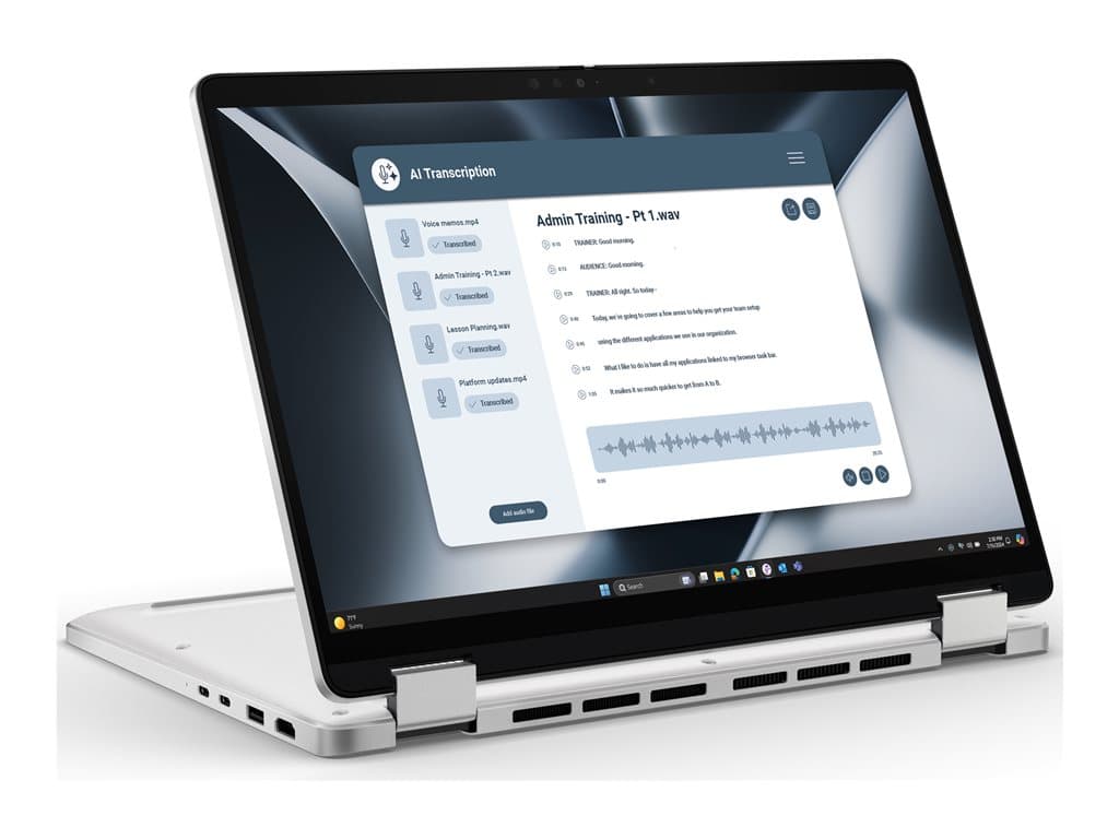 Dell Pro 13 Plus 2-in-1 Silver - Intel Core Ultra 5 235U / 16GB / 512GB SSD / 13.3" FHD+ Touch perspective 8