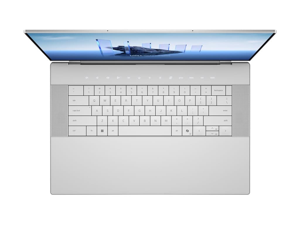XPS 16 Silver laptop biznesowy - Intel Core Ultra 7 255H / 32GB / 512GB SSD / 16.3" perspective 8