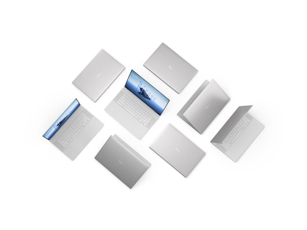 XPS 16 Silver laptop biznesowy - Intel Core Ultra 7 255H / 32GB / 512GB SSD / 16.3" perspective 6