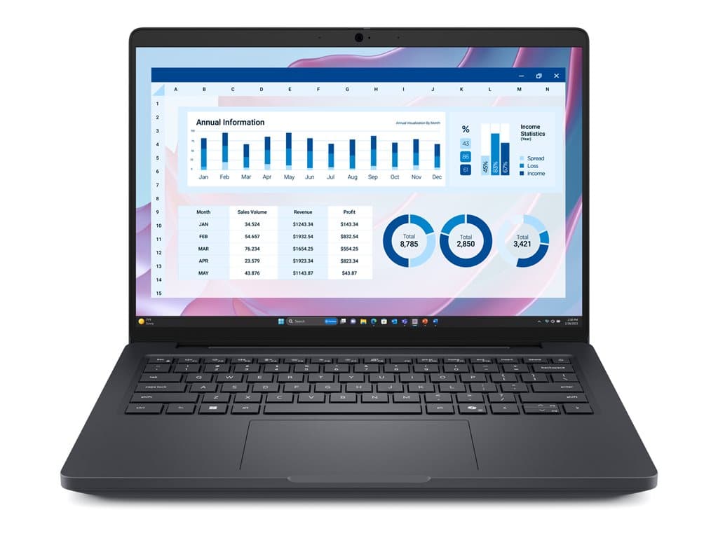 Dell Pro Max 14 Silver serija – elitinė verslo galia kompaktiškame korpuse - Intel Core Ultra 7 265H 32GB 1TB SSD