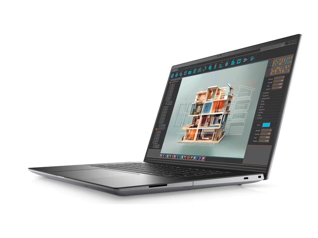 Dell Precision 5690 Silver Series – mobilne stacje robocze dla wymagających twórców - 32GB / 512GB SSD / 16.0" OLED Touch perspective 8