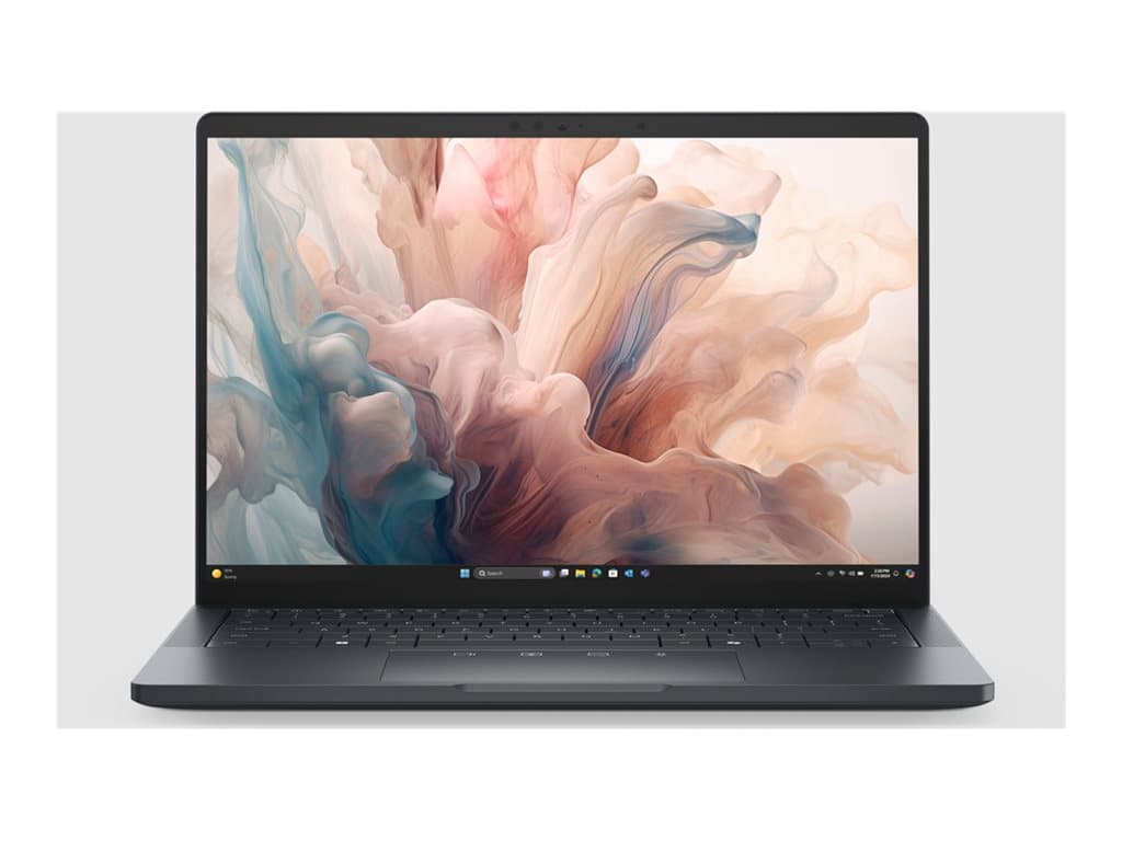 Dell Pro 13 Premium Silver serija – elitinis 13,3" QHD+ verslo ultrabook - Intel Core Ultra 5 236V / 16GB / 256GB SSD / 13.3" QHD+ Touch perspective 1
