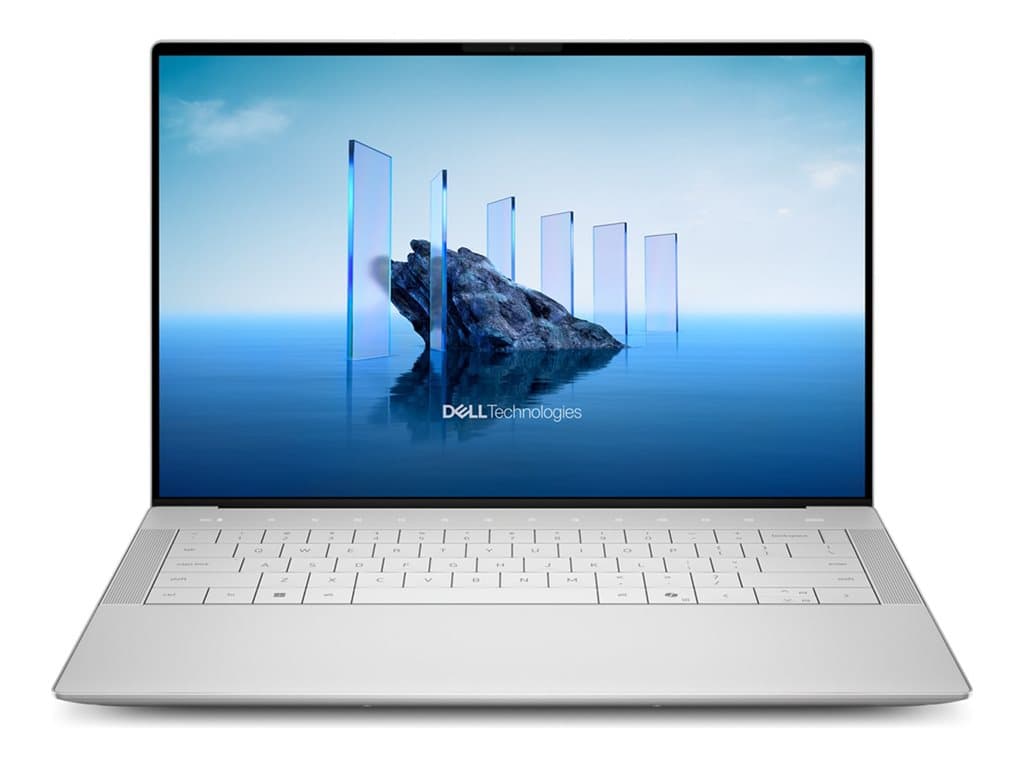 XPS 14 Silver business laptop - Intel Core Ultra 7 255H / 32GB / 1TB SSD / 14.5" perspective 1