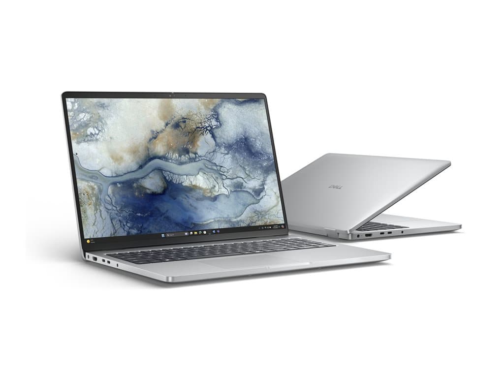 Dell Pro 16 Silver - Intel Core Ultra 5 235U / 32GB / 256GB SSD / 16.0" FHD+ perspective 3