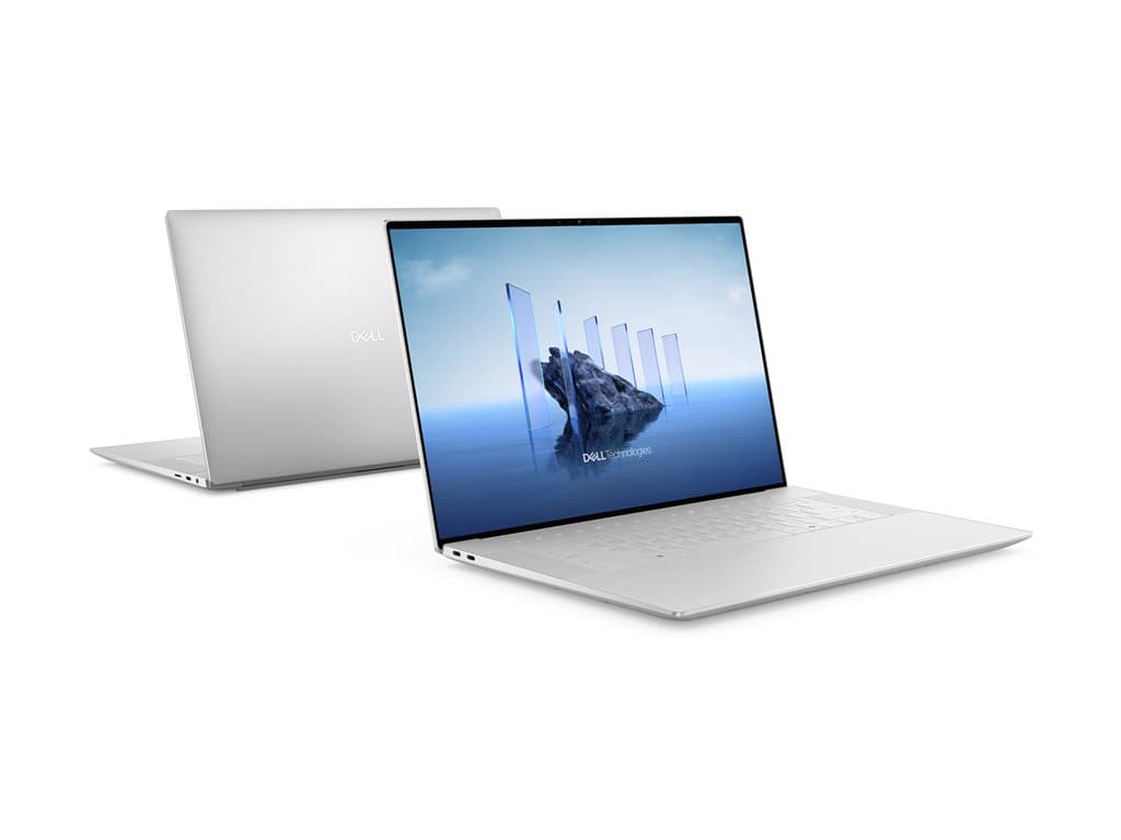 XPS 16 Silver laptop biznesowy - Intel Core Ultra 7 255H / 32GB / 512GB SSD / 16.3"